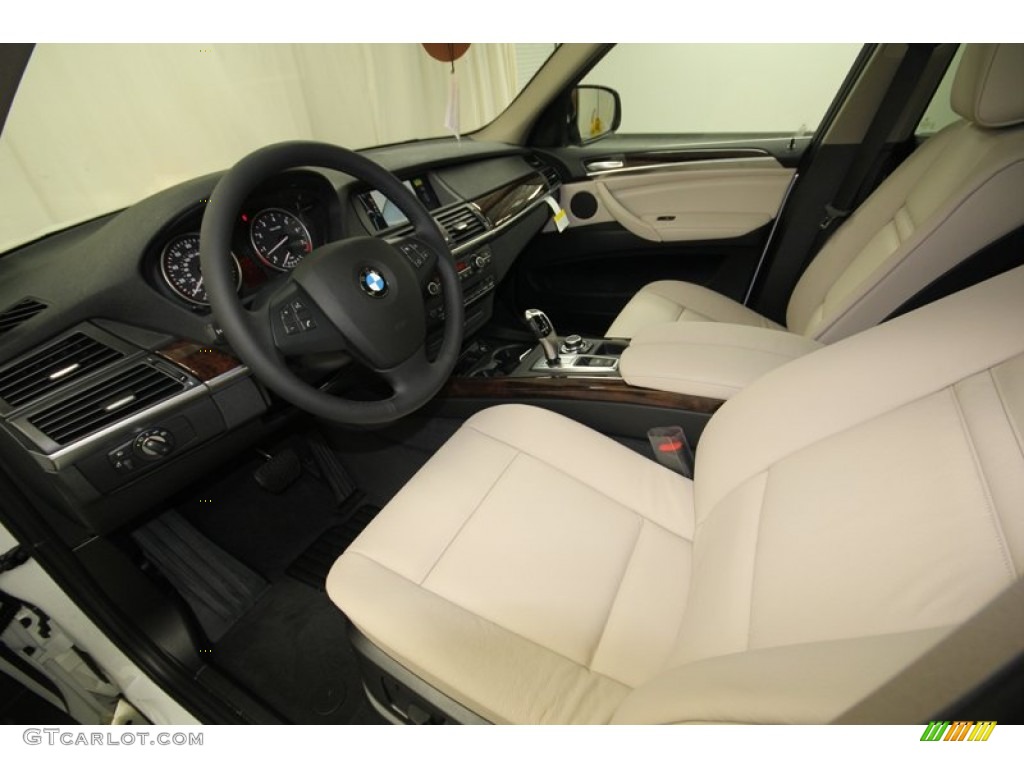 Oyster Interior 2013 BMW X5 xDrive 35i Premium Photo #75910571