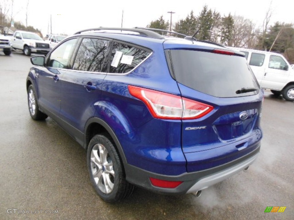 2013 Escape SE 1.6L EcoBoost 4WD - Deep Impact Blue Metallic / Charcoal Black photo #6