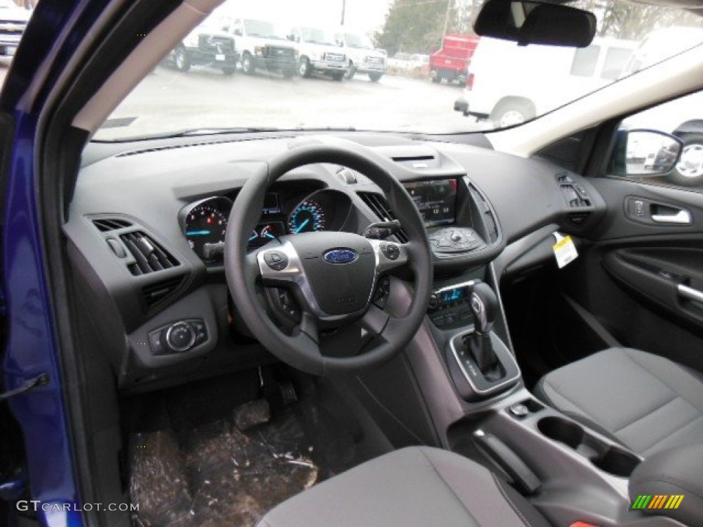 2013 Escape SE 1.6L EcoBoost 4WD - Deep Impact Blue Metallic / Charcoal Black photo #10