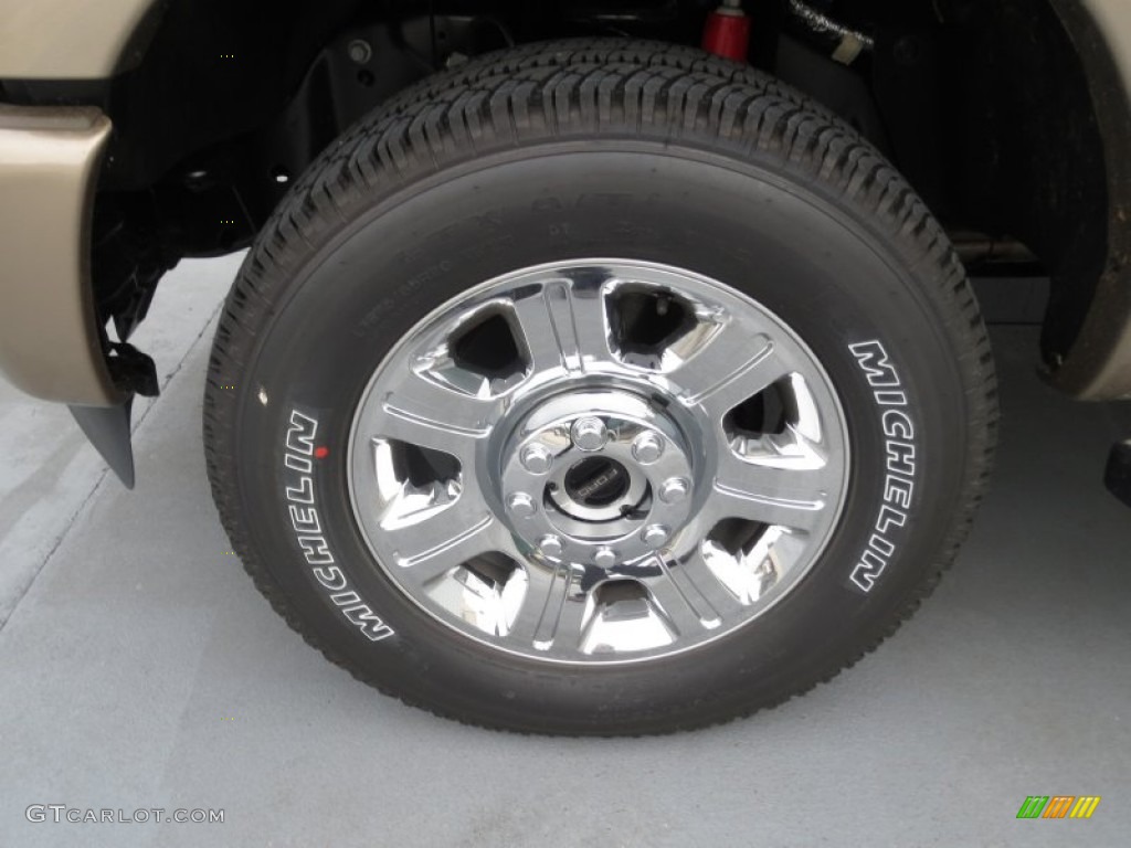 2013 Ford F250 Super Duty King Ranch Crew Cab 4x4 Wheel Photo #75911014