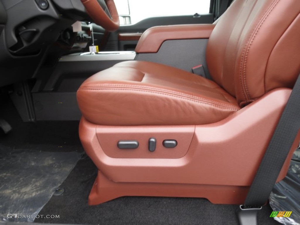 2013 Ford F250 Super Duty King Ranch Crew Cab 4x4 Front Seat Photo #75911816
