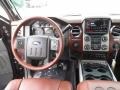 King Ranch Chaparral Leather/Black Trim Dashboard Photo for 2013 Ford F250 Super Duty #75911851