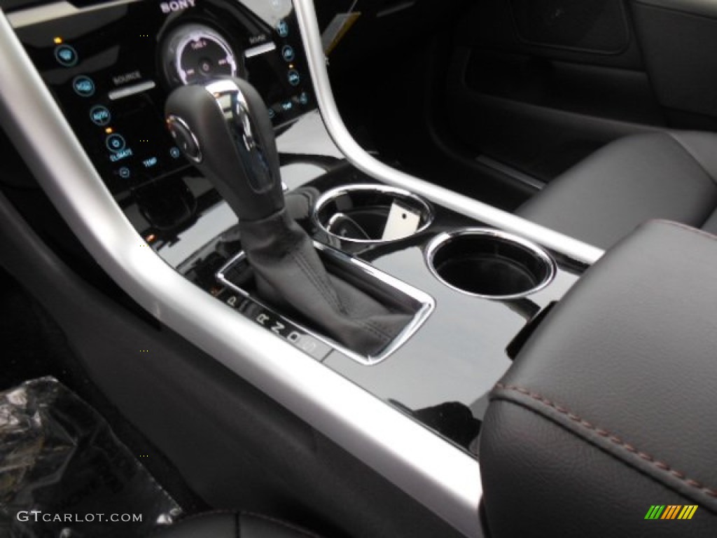 2013 Edge Limited AWD - White Platinum Tri-Coat / Charcoal Black photo #17
