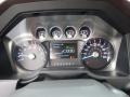 King Ranch Chaparral Leather/Black Trim Gauges Photo for 2013 Ford F250 Super Duty #75911948