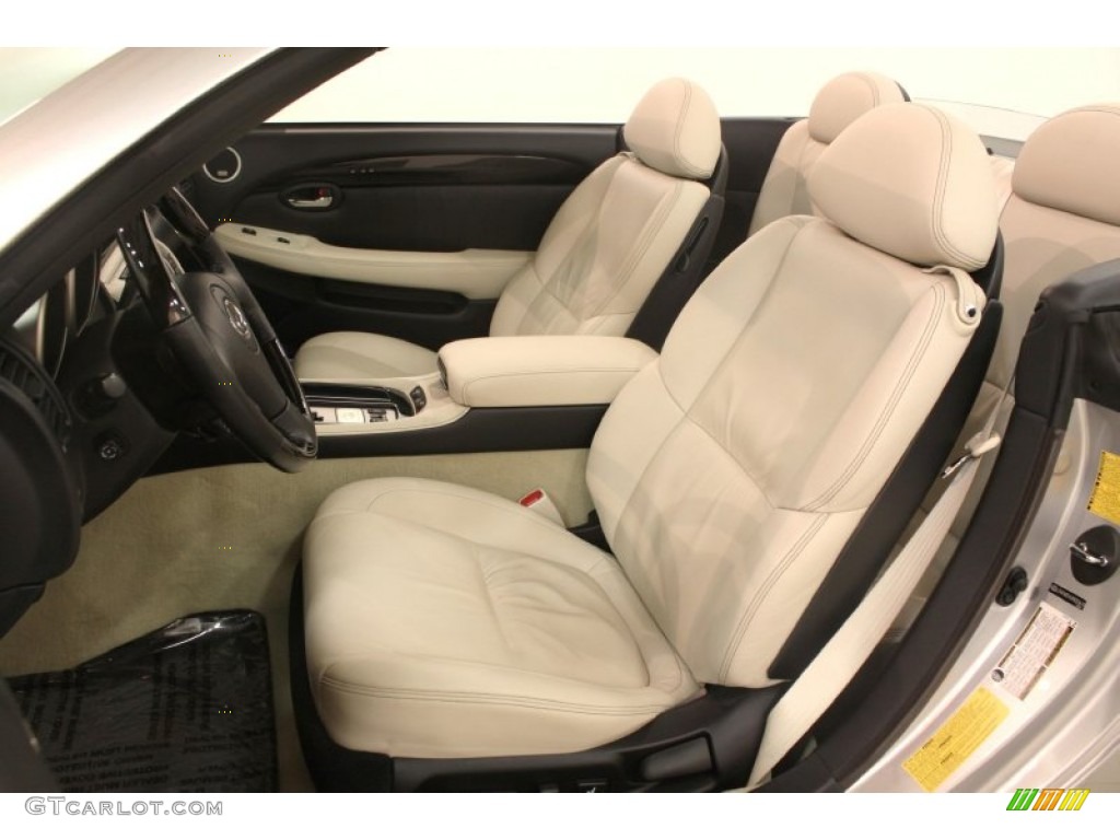 Ecru Interior 2009 Lexus SC 430 Pebble Beach Edition Convertible Photo #75912413
