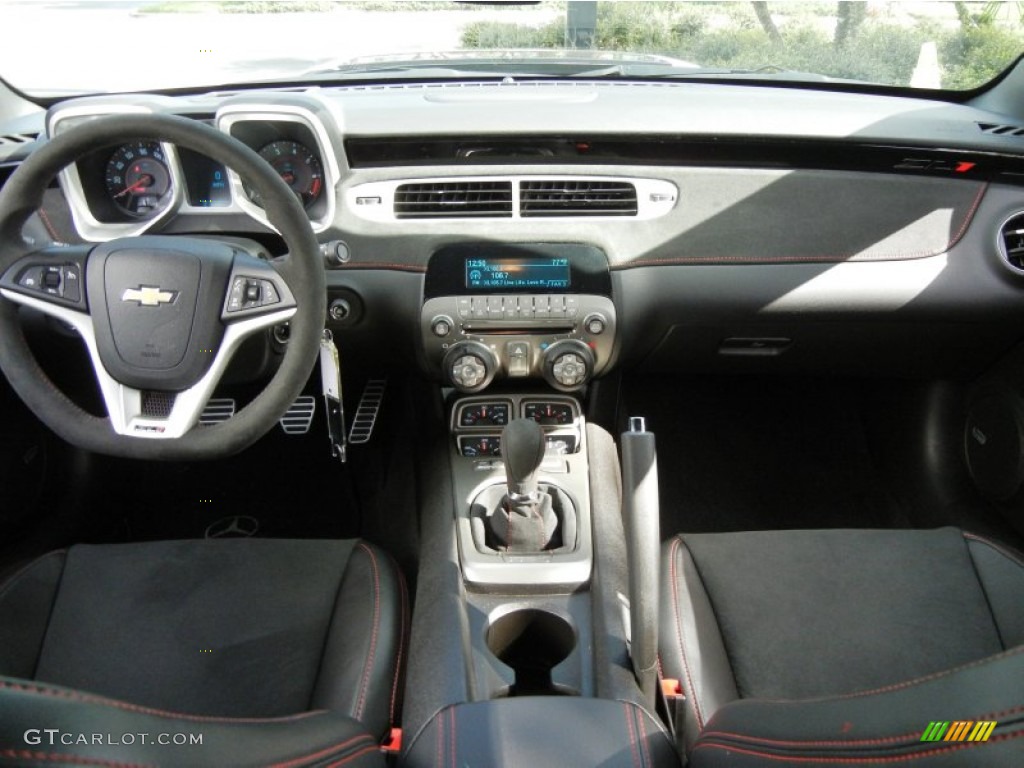 2012 Chevrolet Camaro ZL1 Black Dashboard Photo #75912539