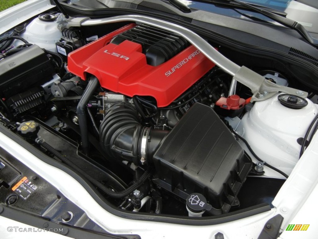 2012 Chevrolet Camaro ZL1 6.2 Liter Eaton Supercharged OHV 16-Valve LSA V8 Engine Photo #75912677