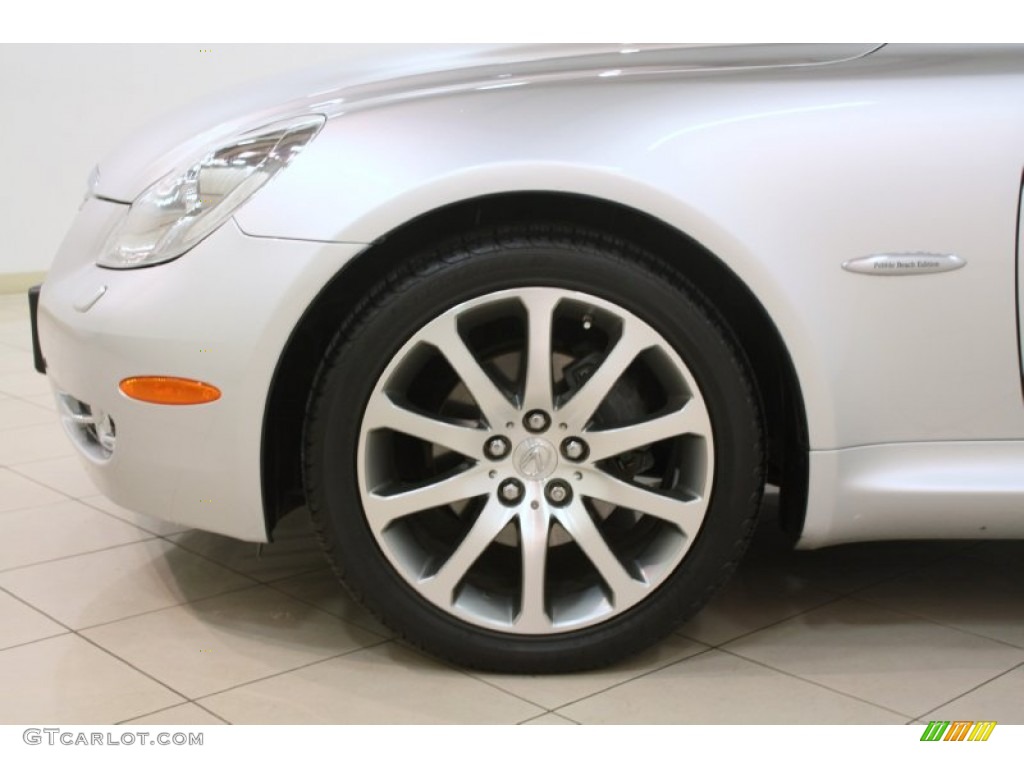 2009 Lexus SC 430 Pebble Beach Edition Convertible Wheel Photo #75912680