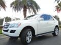 2011 Diamond White Metallic Mercedes-Benz ML 350  photo #2