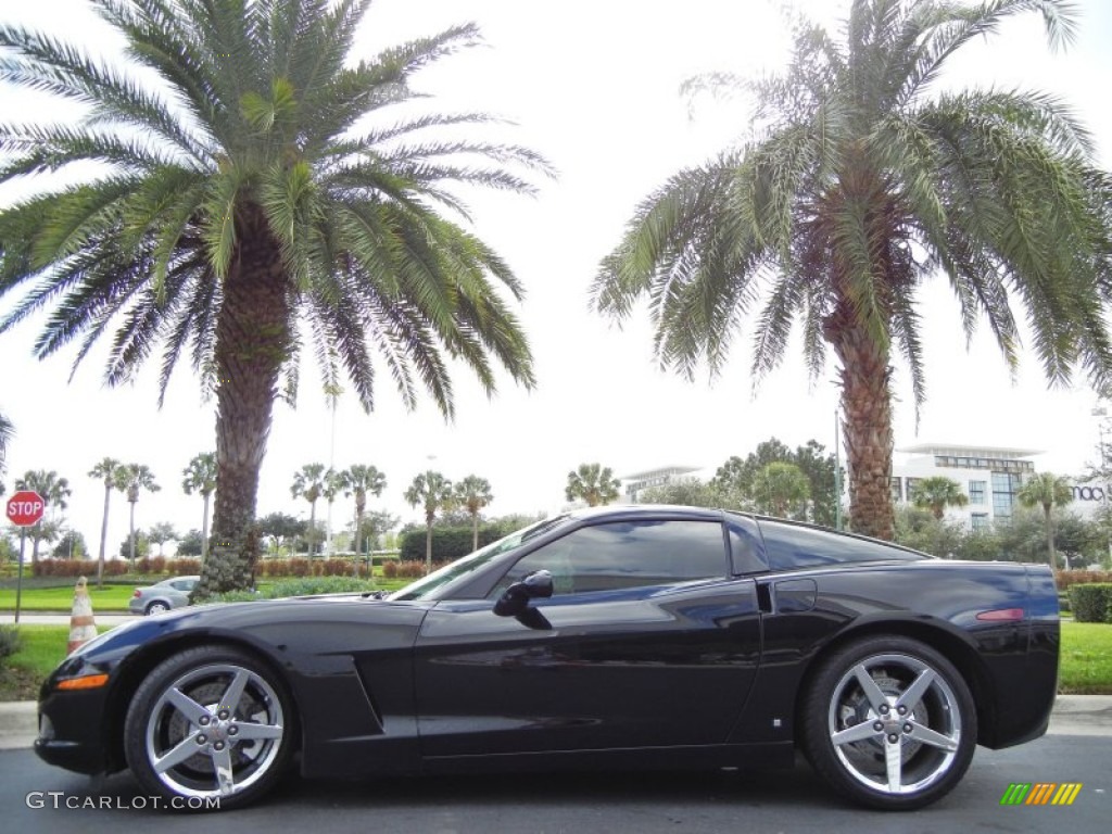 Black 2007 Chevrolet Corvette Coupe Exterior Photo #75913160