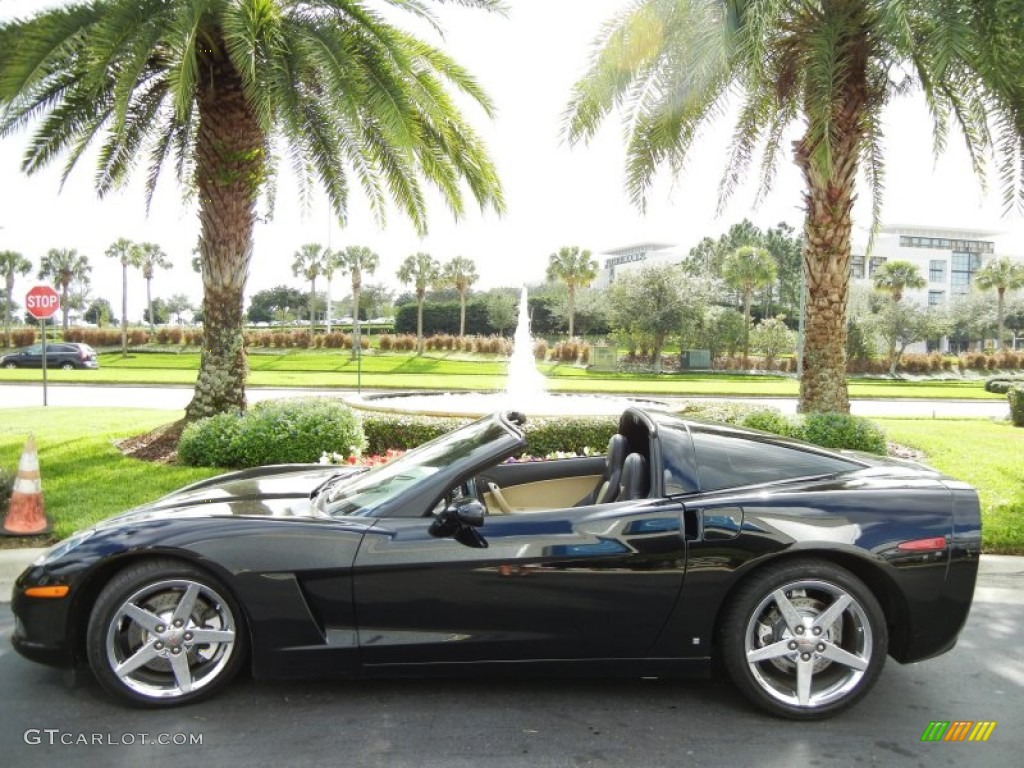 Black 2007 Chevrolet Corvette Coupe Exterior Photo #75913304