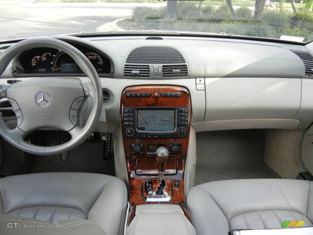 2004 CL 55 AMG - Brilliant Silver Metallic / Ash photo #22