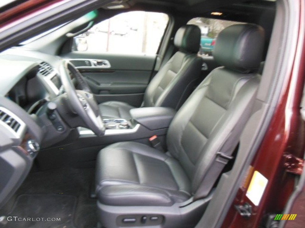 2012 Explorer Limited 4WD - Cinnamon Metallic / Charcoal Black photo #9