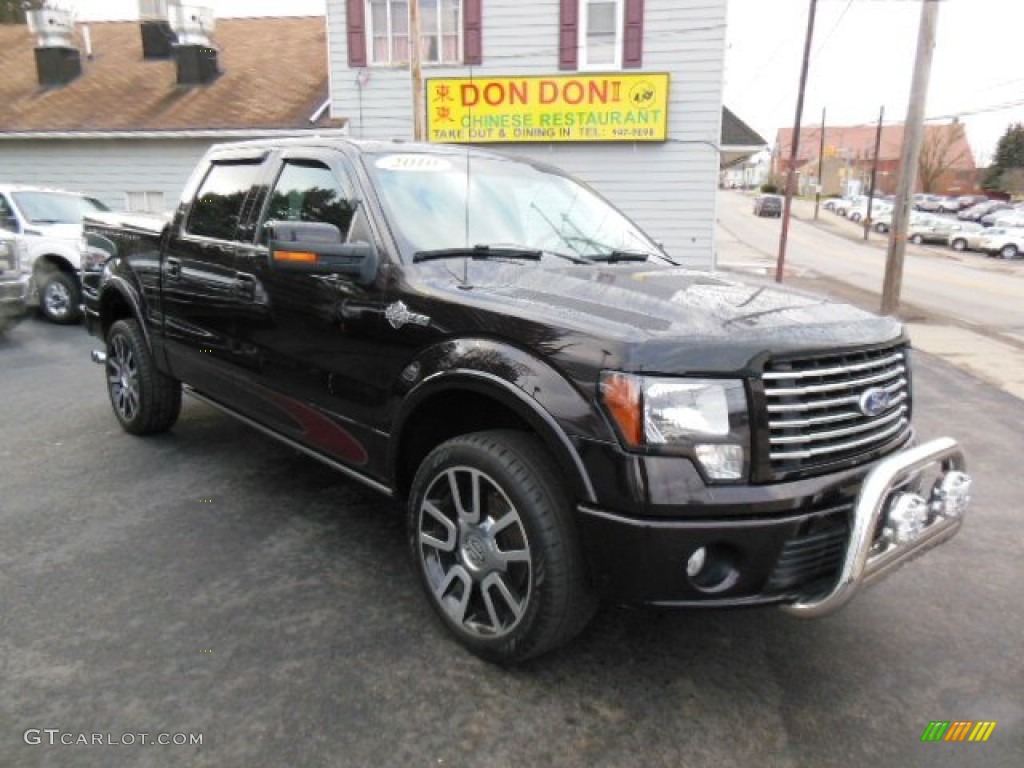 2010 F150 Harley-Davidson SuperCrew 4x4 - Lava Red Metallic / Harley Davidson Lava Red/Black photo #3