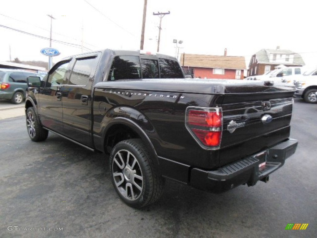 2010 F150 Harley-Davidson SuperCrew 4x4 - Lava Red Metallic / Harley Davidson Lava Red/Black photo #6
