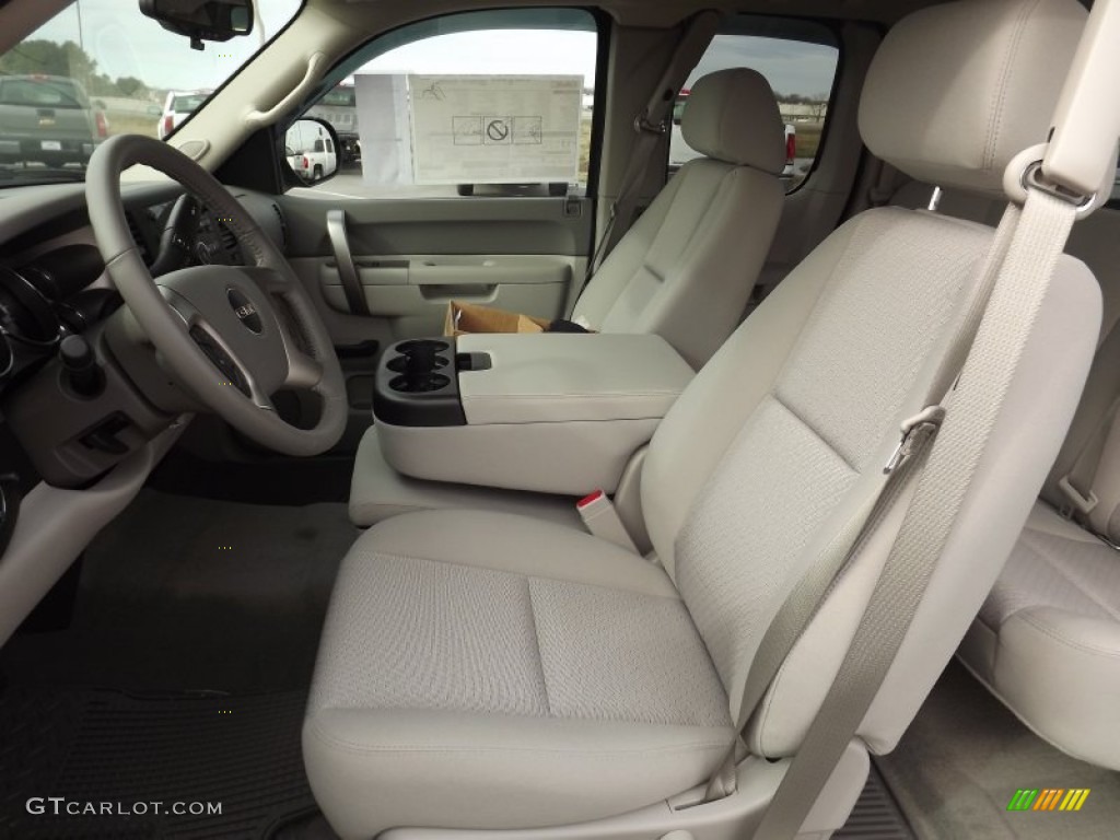 2013 Sierra 1500 SLE Extended Cab - Stealth Gray Metallic / Light Titanium/Dark Titanium photo #12