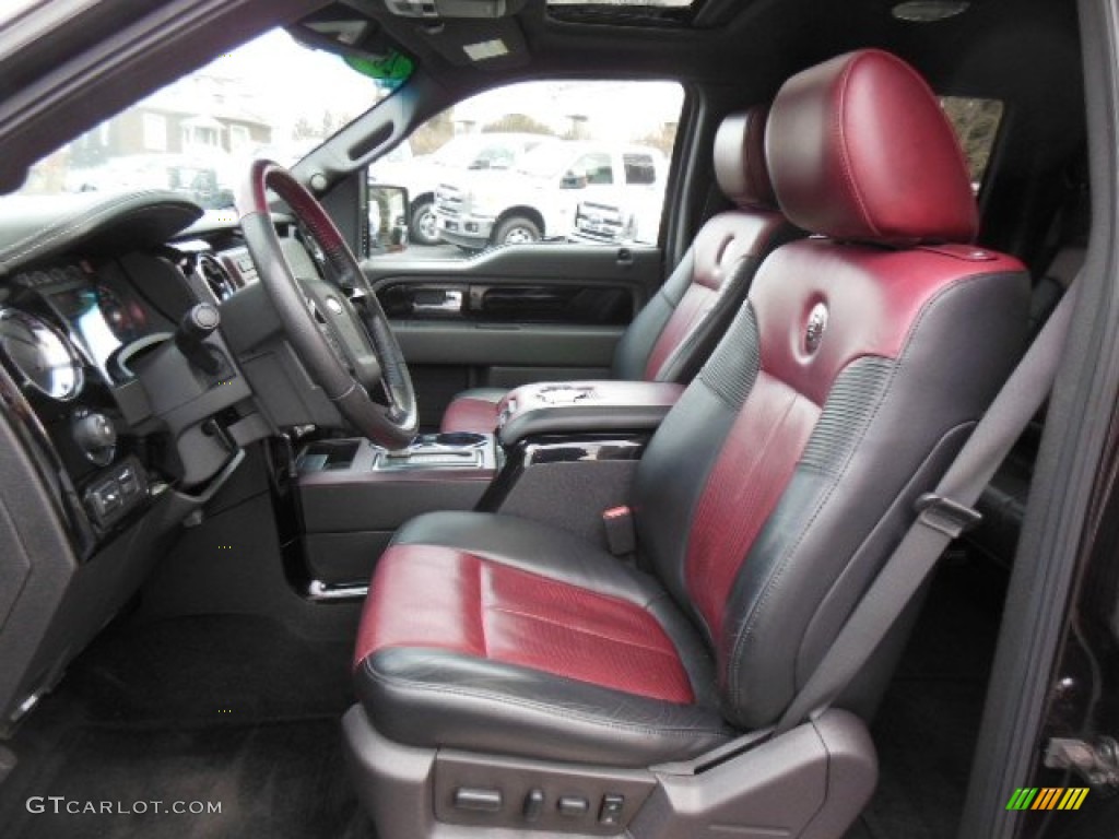 2010 Ford F150 Harley-Davidson SuperCrew 4x4 Front Seat Photo #75914426