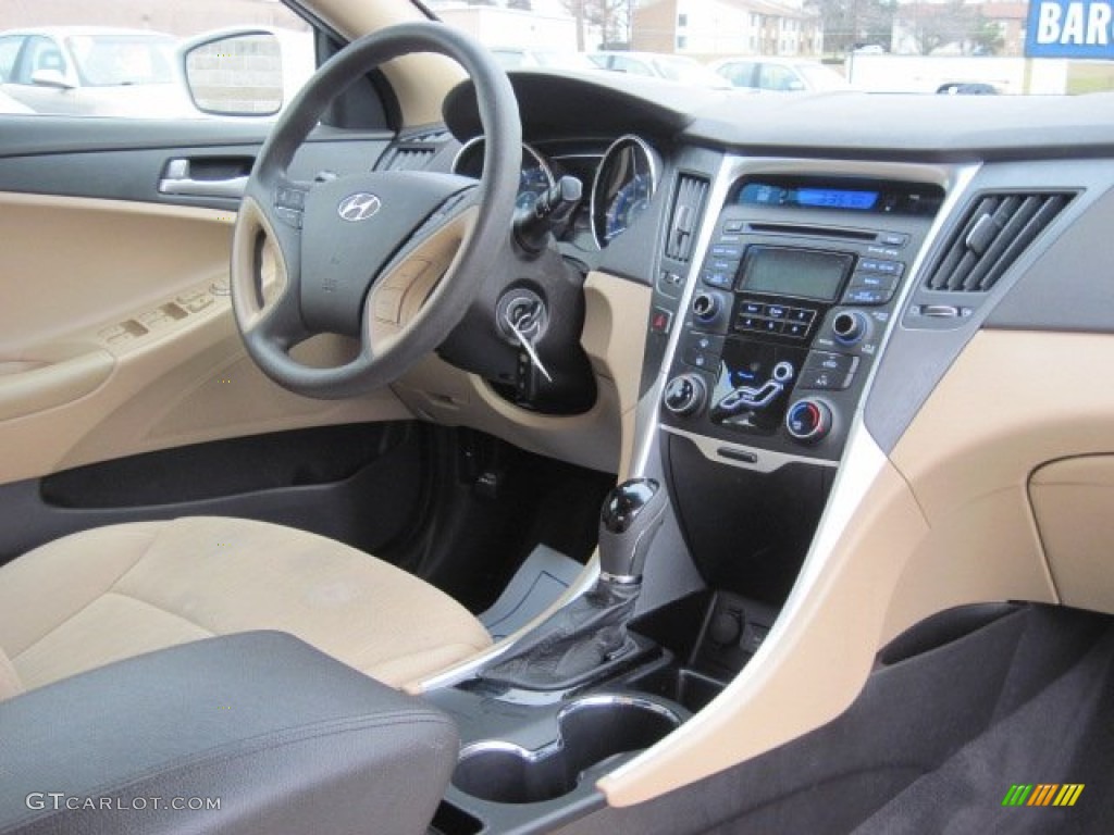 2012 Hyundai Sonata GLS Camel Dashboard Photo #75914519