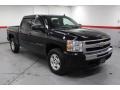 2009 Black Chevrolet Silverado 1500 LT Z71 Crew Cab 4x4  photo #2