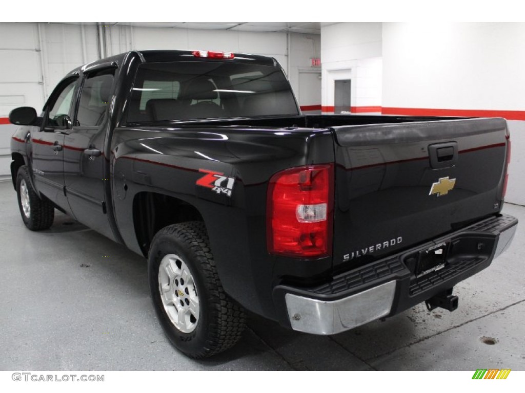 2009 Silverado 1500 LT Z71 Crew Cab 4x4 - Black / Ebony photo #11