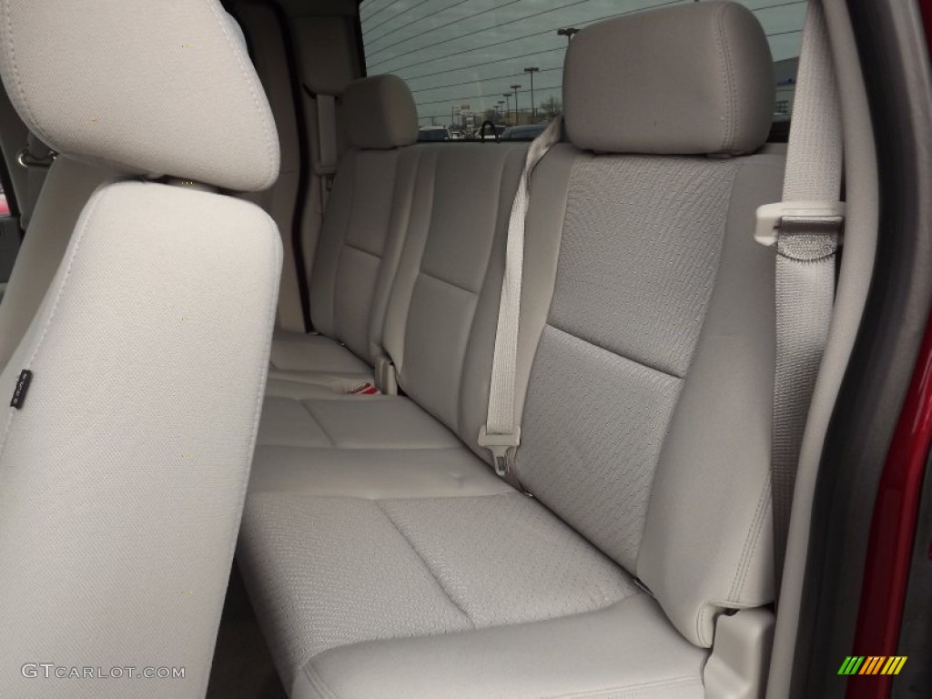 Light Titanium/Dark Titanium Interior 2013 Chevrolet Silverado 1500 LT Extended Cab 4x4 Photo #75915332