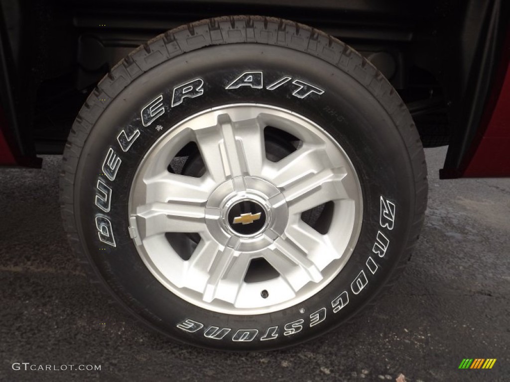 2013 Chevrolet Silverado 1500 LT Extended Cab 4x4 Wheel Photo #75915416