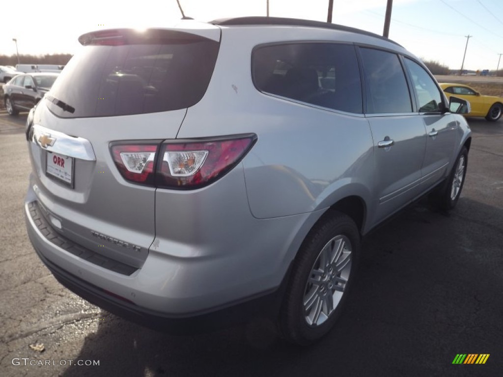 2013 Traverse LT - Silver Ice Metallic / Dark Titanium/Light Titanium photo #5