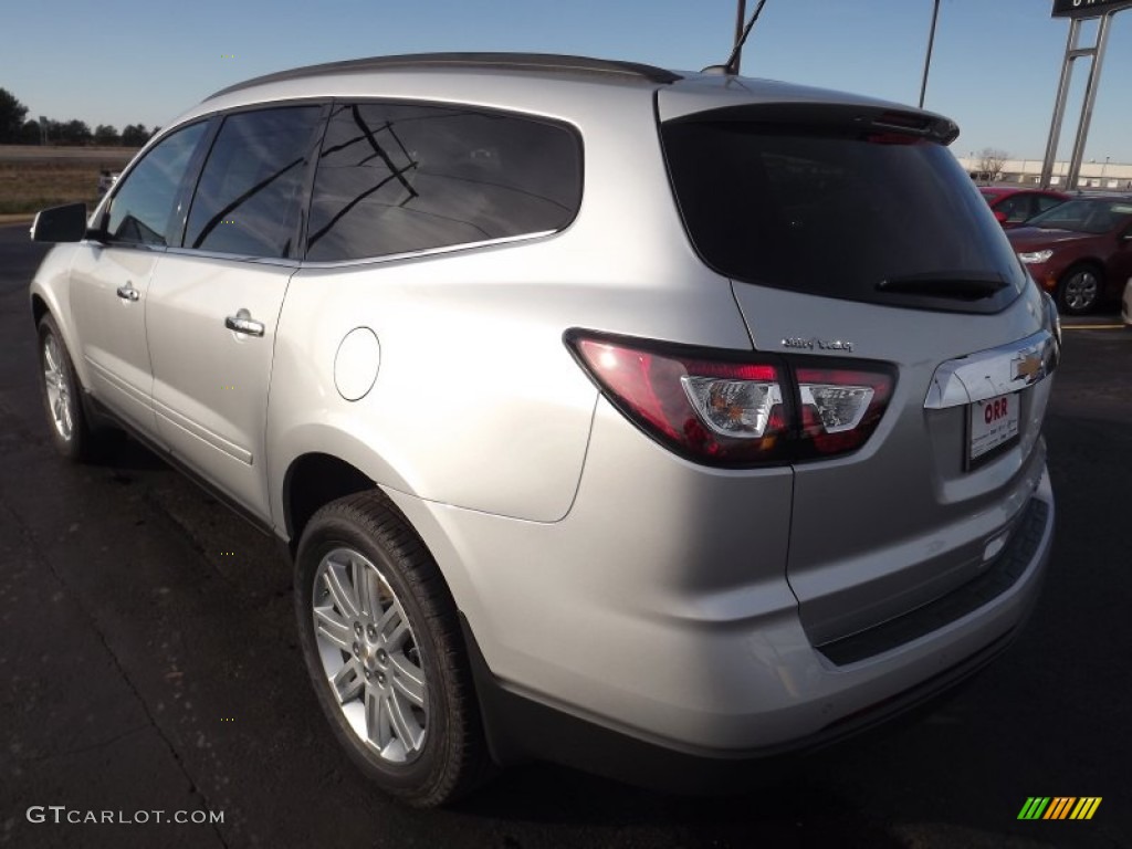 2013 Traverse LT - Silver Ice Metallic / Dark Titanium/Light Titanium photo #7