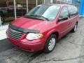 Inferno Red Pearl 2005 Chrysler Town & Country Touring Exterior