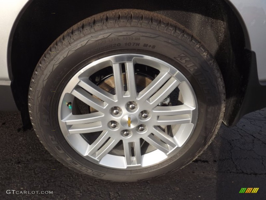 2013 Traverse LT - Silver Ice Metallic / Dark Titanium/Light Titanium photo #21