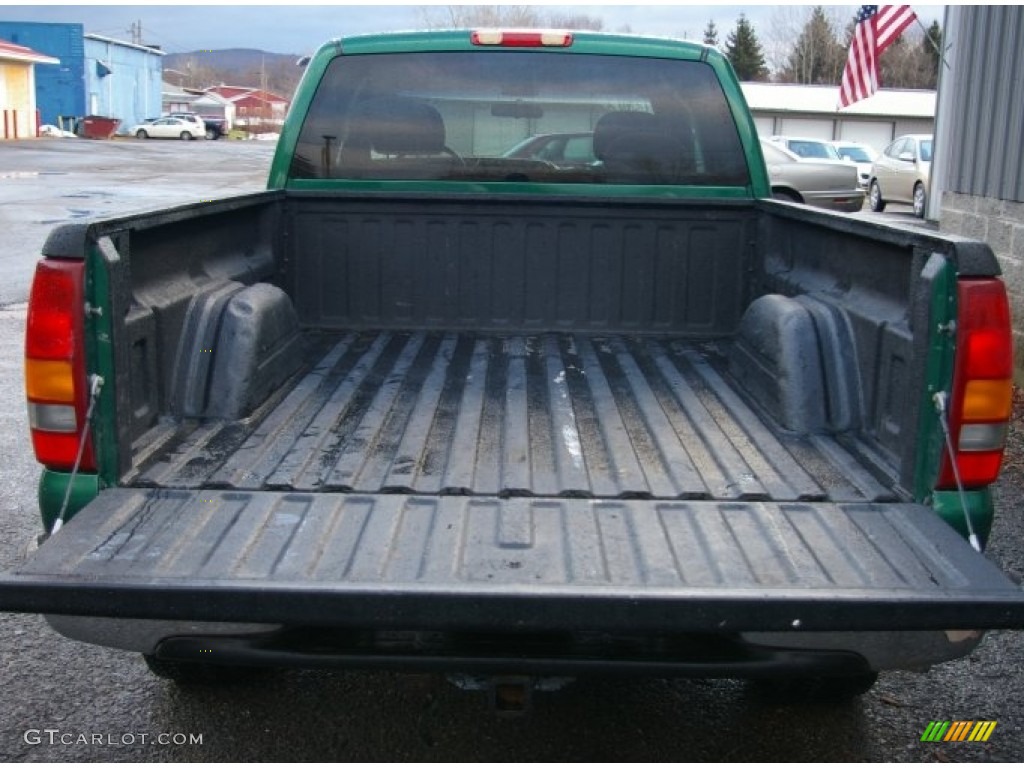 1999 Sierra 1500 SLE Extended Cab 4x4 - Meadow Green Metallic / Oak photo #6