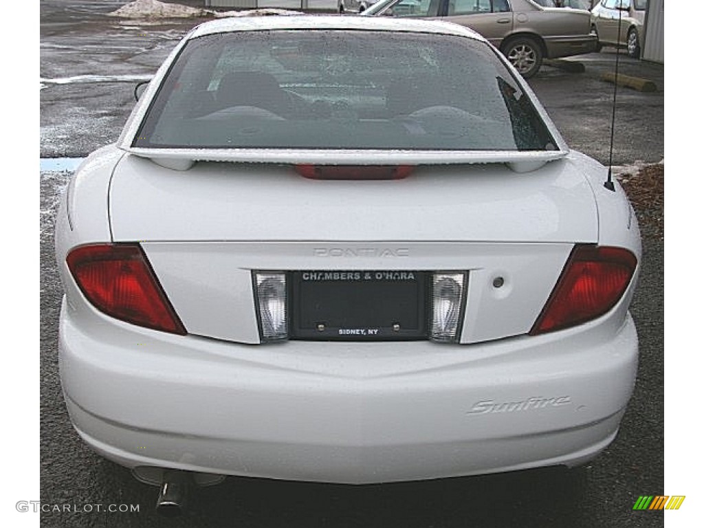 2005 Sunfire Coupe - Summit White / Graphite photo #6