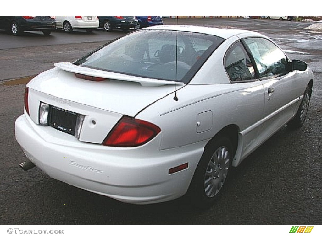 2005 Sunfire Coupe - Summit White / Graphite photo #8