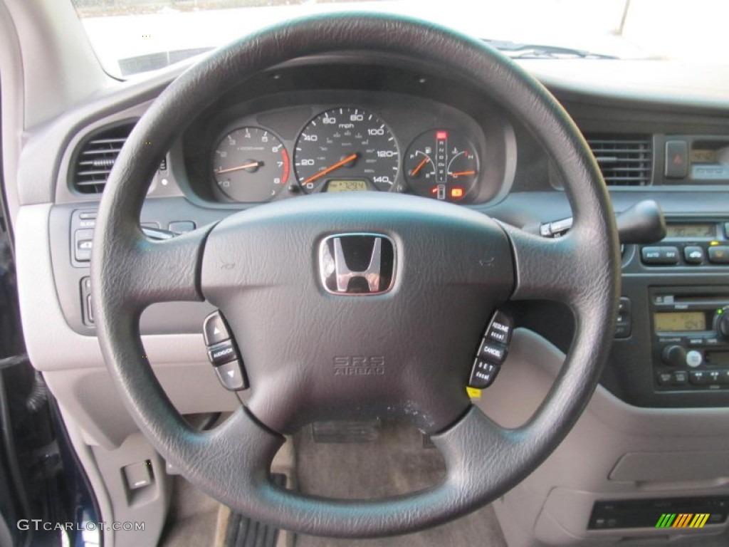 2004 Honda Odyssey EX-L Quartz Steering Wheel Photo #75916185