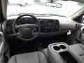 Dark Titanium 2013 Chevrolet Silverado 3500HD WT Crew Cab 4x4 Dually Chassis Interior Color
