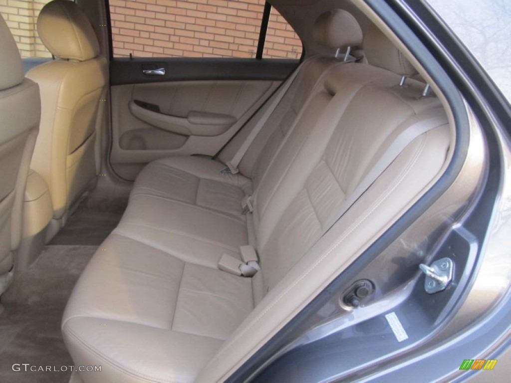 2007 Honda Accord EX-L Sedan Rear Seat Photo #75916718