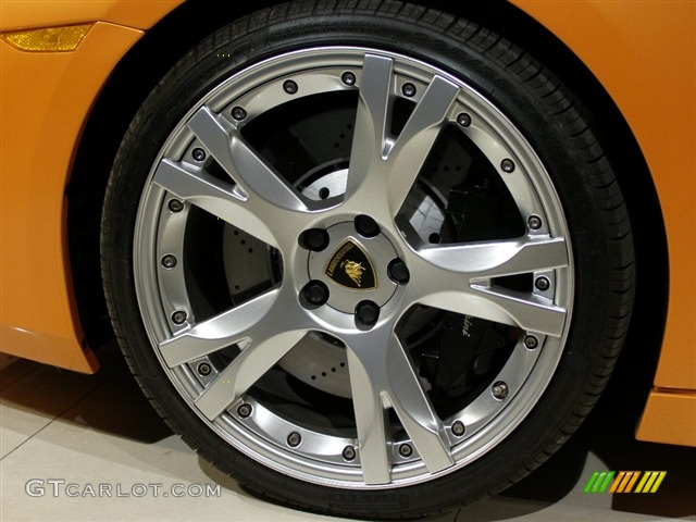 2006 Gallardo Spyder E-Gear - Pearl Orange / Black photo #12