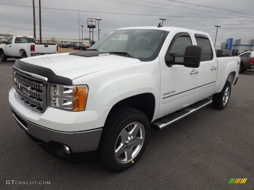 2013 Summit White Gmc Sierra 2500hd Sle Crew Cab 4x4 75880964