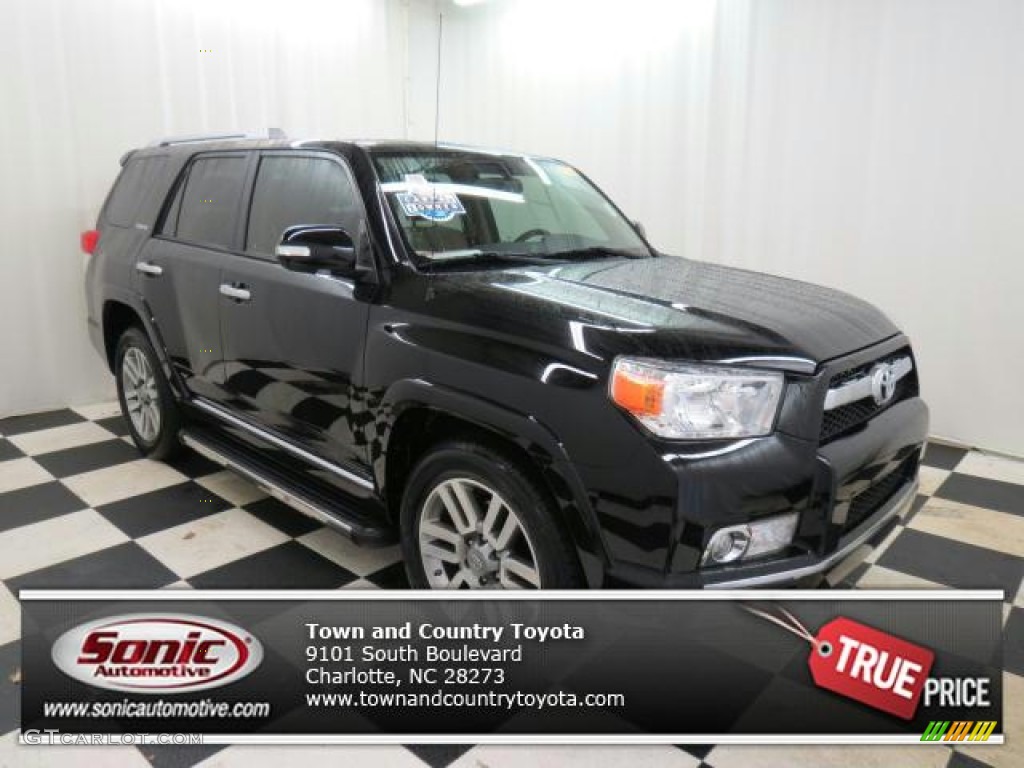 2011 4Runner Limited - Black / Sand Beige photo #1