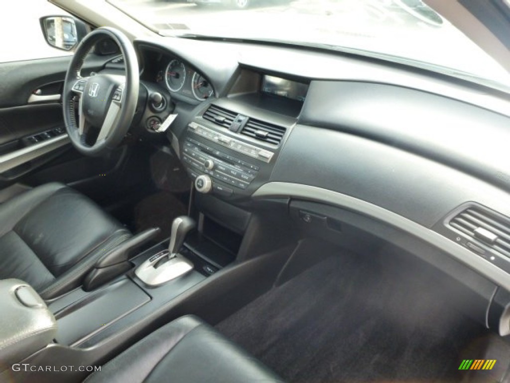 2010 Honda Accord EX-L V6 Sedan Black Dashboard Photo #75918845