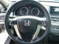 Black 2010 Honda Accord EX-L V6 Sedan Steering Wheel