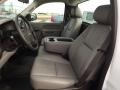 Dark Titanium 2012 Chevrolet Silverado 1500 Work Truck Regular Cab Interior Color