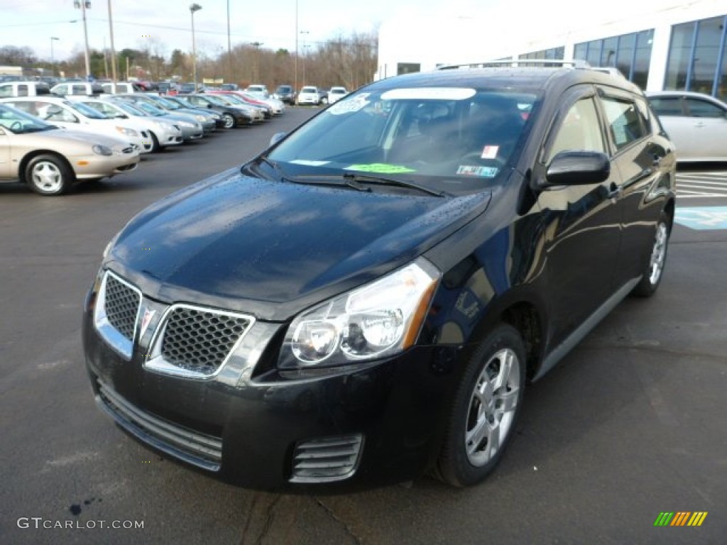 Jet Black Metallic 2009 Pontiac Vibe 2.4 AWD Exterior Photo #75919775
