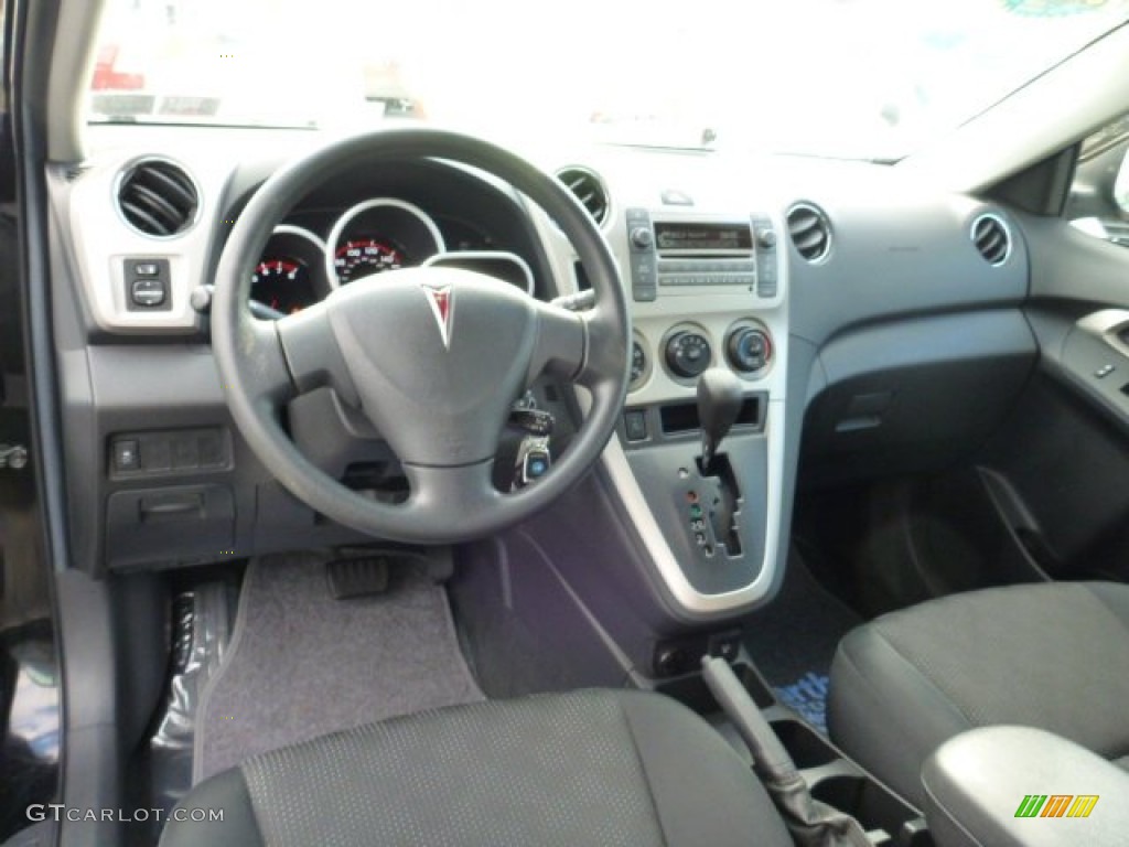 Ebony Interior 2009 Pontiac Vibe 2.4 AWD Photo #75919820