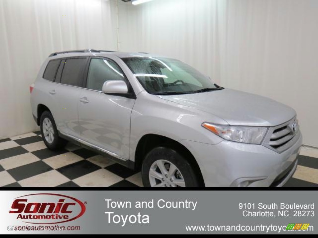 2013 Highlander V6 - Classic Silver Metallic / Ash photo #1