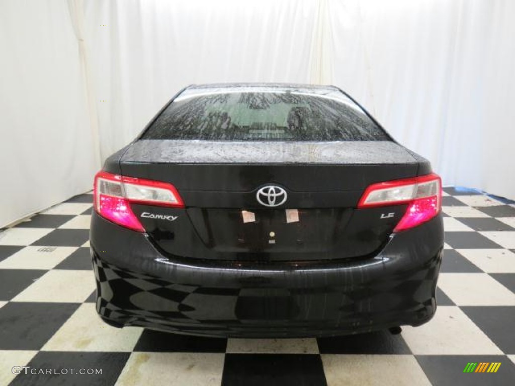 2013 Camry LE - Attitude Black Metallic / Ash photo #18