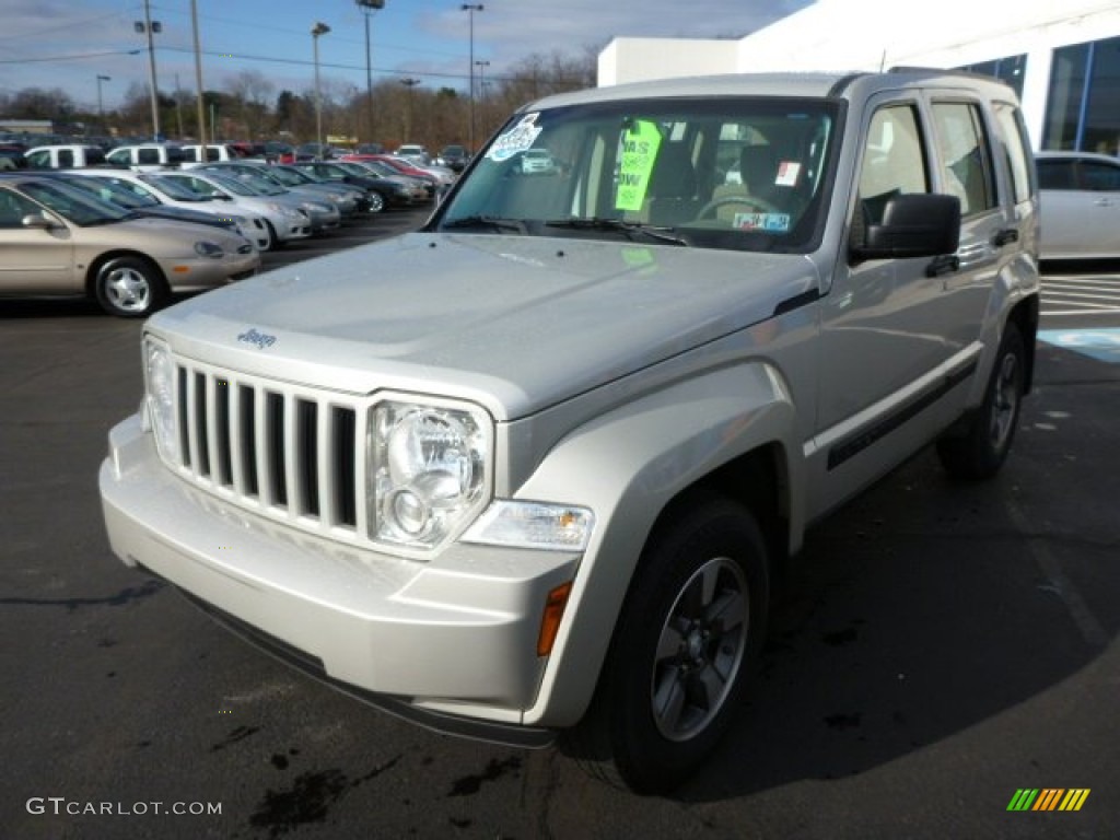 Light Graystone Pearl 2008 Jeep Liberty Sport Exterior Photo #75921392