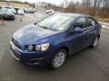 2013 Blue Topaz Metallic Chevrolet Sonic LT Sedan  photo #4