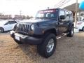 2007 Steel Blue Metallic Jeep Wrangler Unlimited X 4x4  photo #1