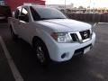 2012 Avalanche White Nissan Frontier S Crew Cab  photo #7